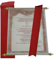 Scroll Birthday Invitations