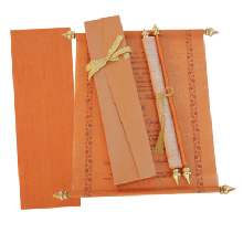 Scroll Party Invitations